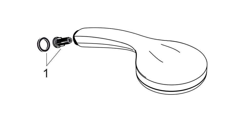 hansgrohe HG Handbrause CROMA 100 VARIO DN 15 chrom