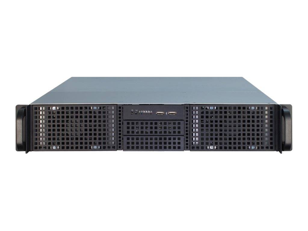 Inter-Tech IPC 2U-20248 - Rack-Montage - 2U - Erweitertes ATX - ohne Netzteil (EPS2U)