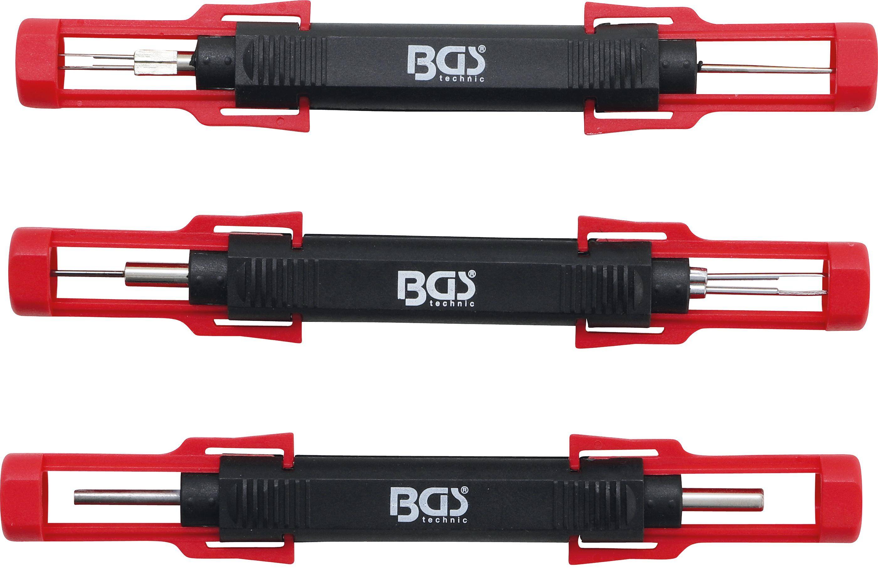 BGS technic Kabel-Entriegelungswerkzeug-Satz | universal | 3-tlg.