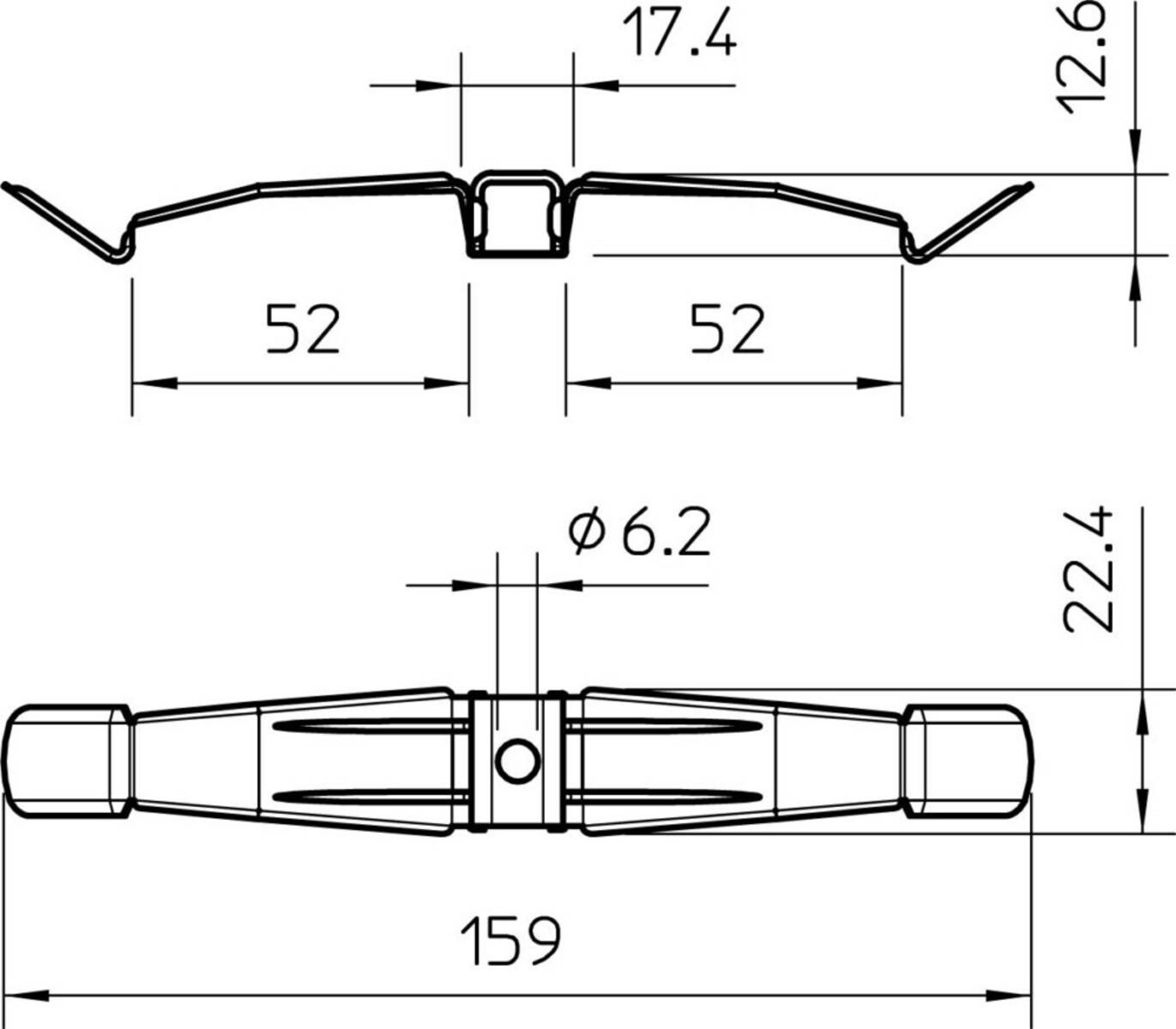 OBO Bettermann Kabelklammer 2034 M A2