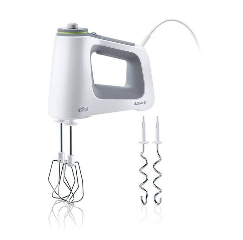 MultiMix 5 HM 5100 WH Handmixer Weiß Grau