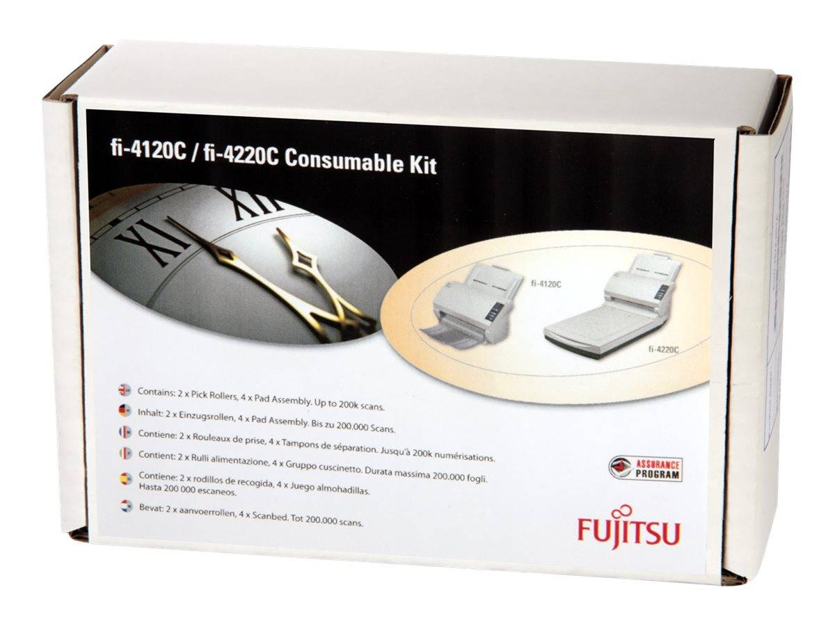 Fujitsu Consumable Kit - Scanner - Verbrauchsmaterialienkit - für fi-4120C - 422