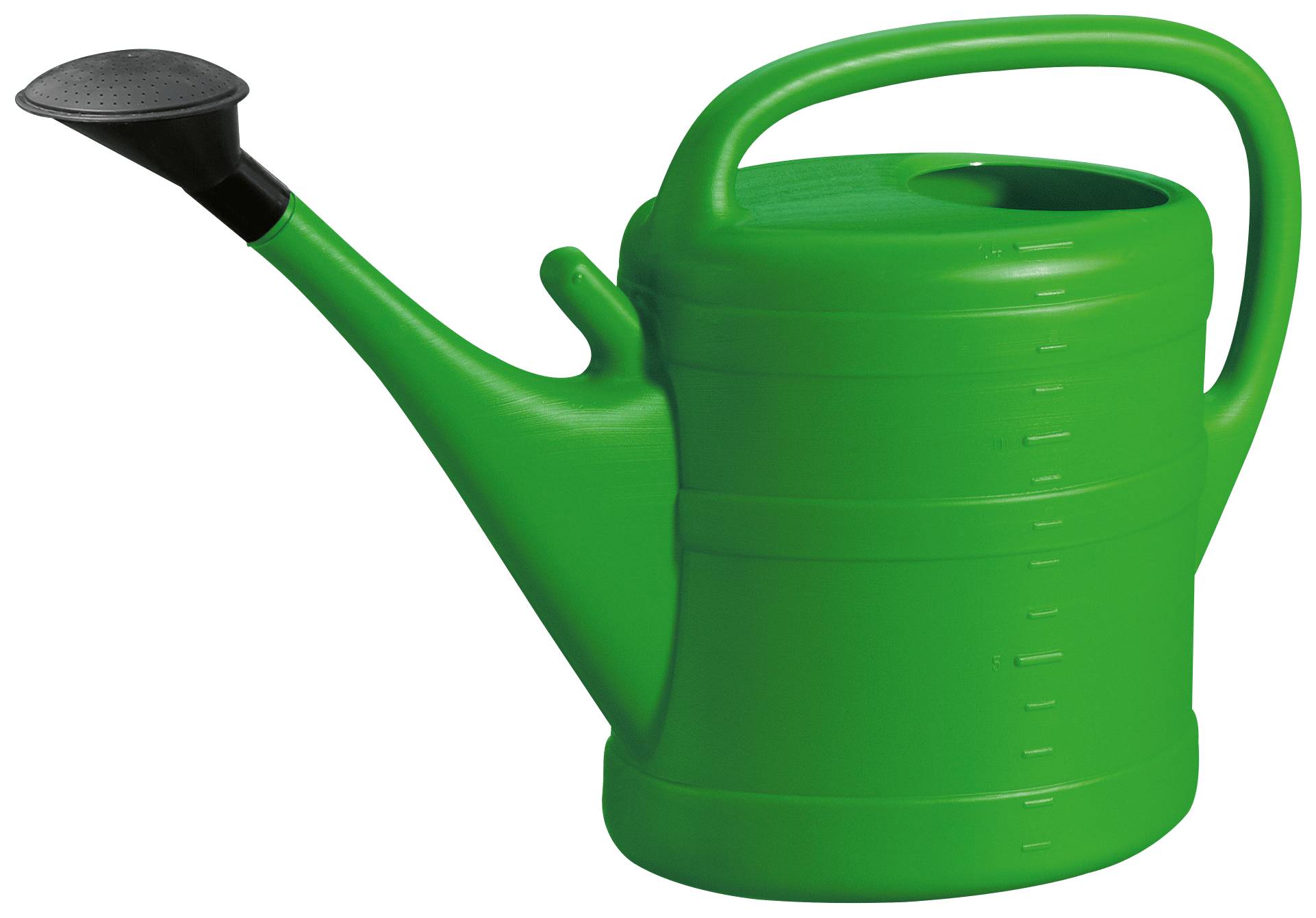 Gießkanne mit Brause 14 Liter Gartengießkanne Blumengießkanne Kunststoff Grün