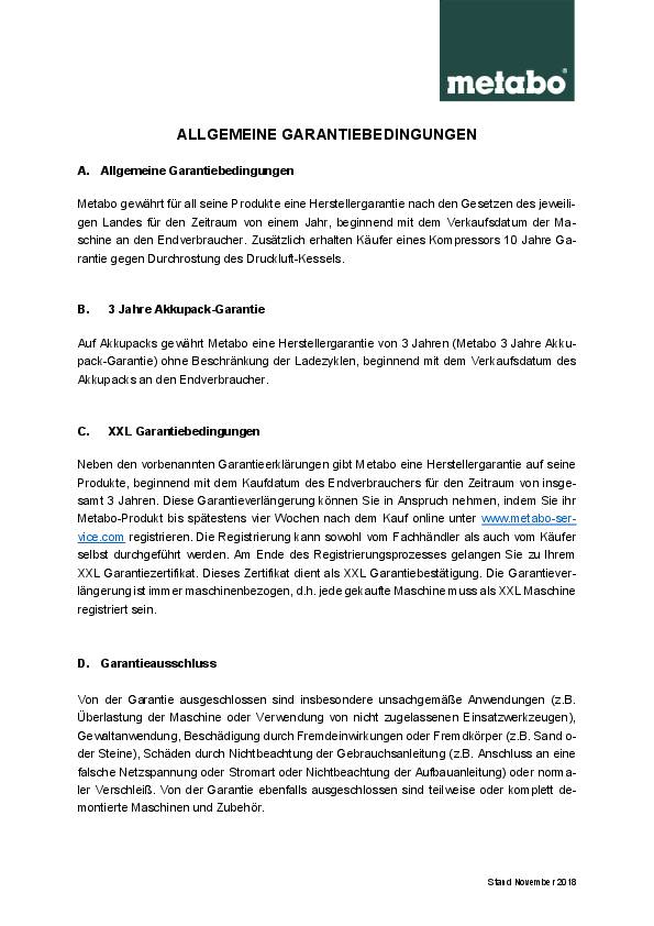 Spannbügelsatz 2teilig 2 St. Metabo
