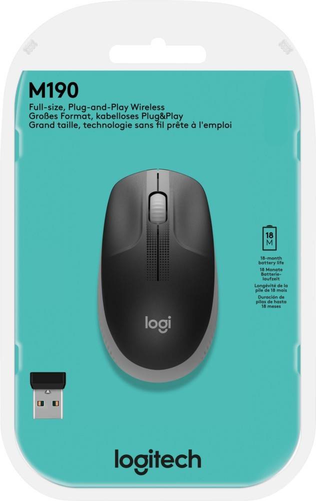 Logitech Maus LOGITECH M190 gr