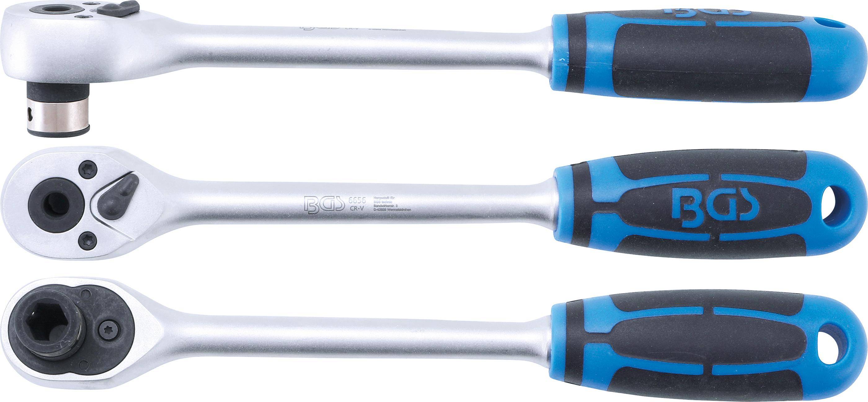 BGS Bit-Knarre | extra lang | Abtrieb Innensechskant 10 mm (3/8") |