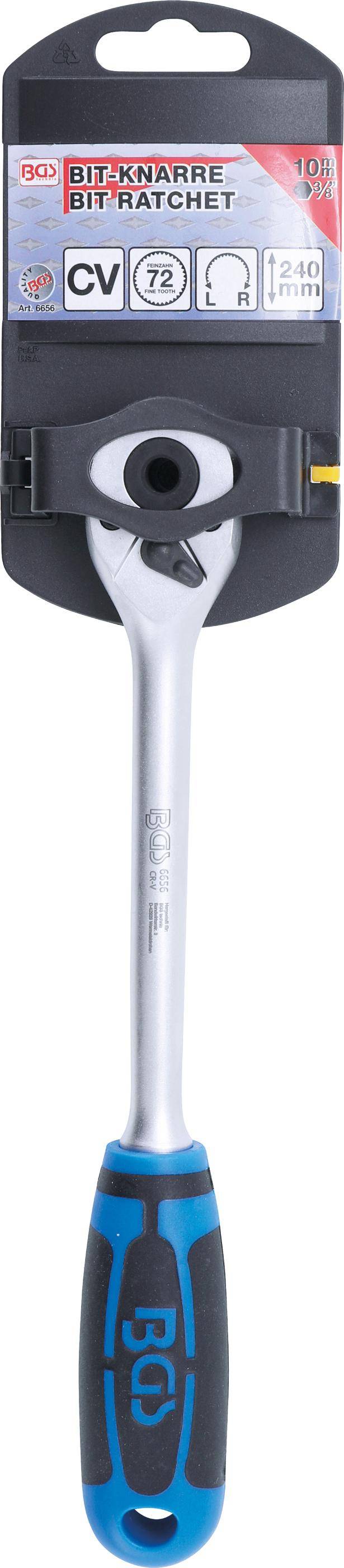 BGS Bit-Knarre | extra lang | Abtrieb Innensechskant 10 mm (3/8") |