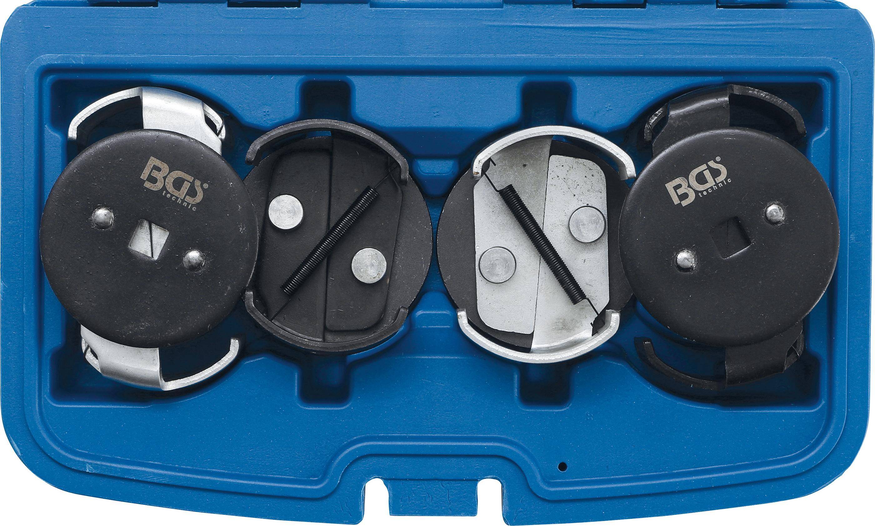 BGS lfilterschlssel-Satz | 60 - 80 / 80 - 96 mm | 4-tlg.