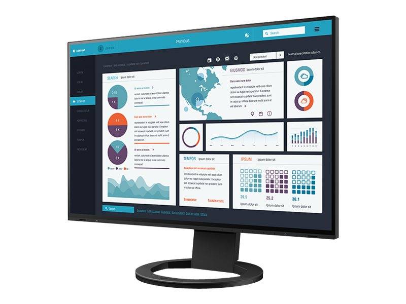 EIZO FlexScan EV2495-BK - Mit FlexStand - LED-Monitor - 61.1 cm (24.1"")