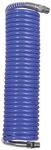 Riegler Spiralschlauch, Verschraubung und Knickschutzfeder, Polyamid, R 3/8, Schlauch-ø 12x9, PN bei 23 °C max. 19 bar, Länge 7,5 m<br>Für den sic