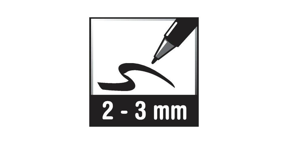 edding Kreidemarker 4095 2-3mm rot