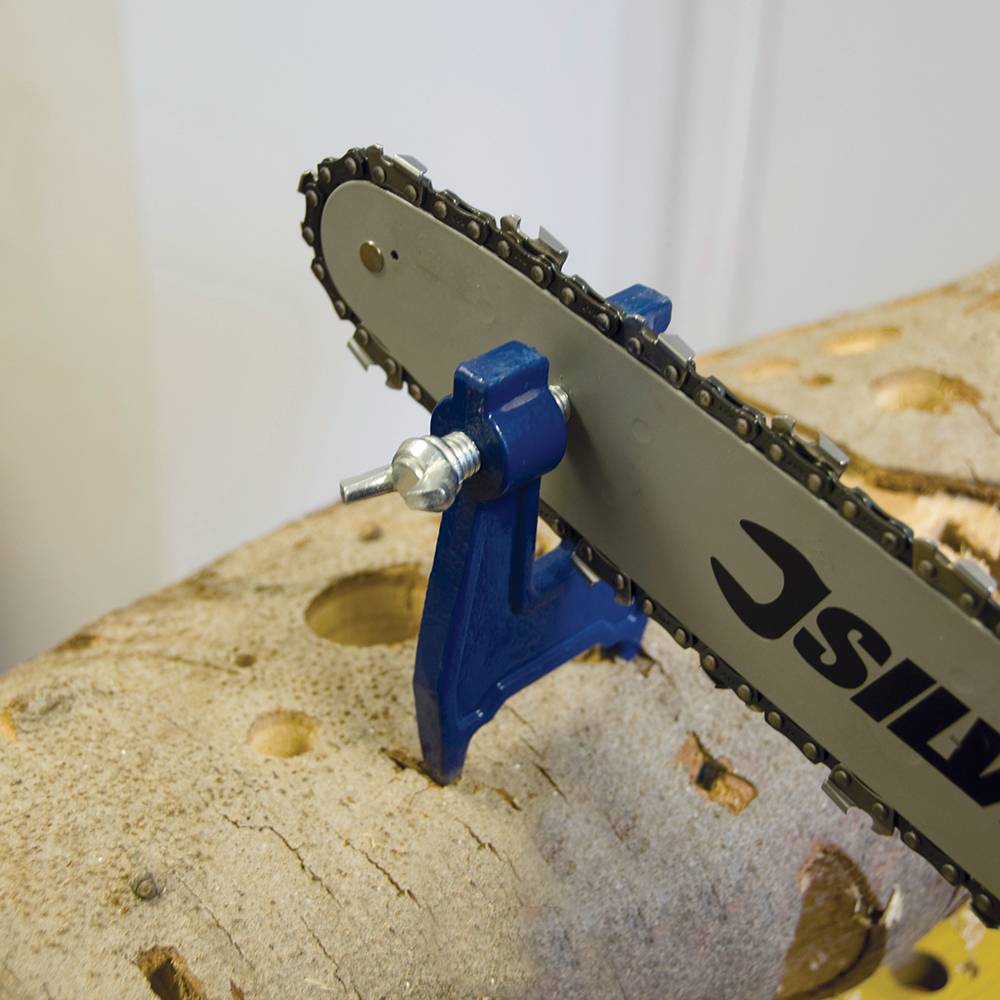 Kettensägen Schraubstock 16 mm