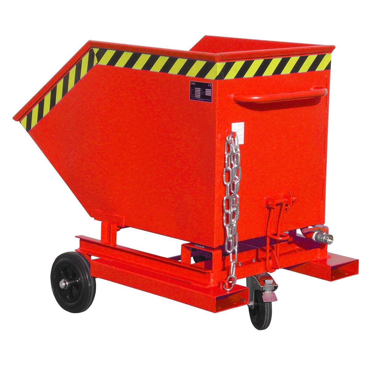 Späne-Kastenwagen SKW-ET 400, lackiert, Feuerrot