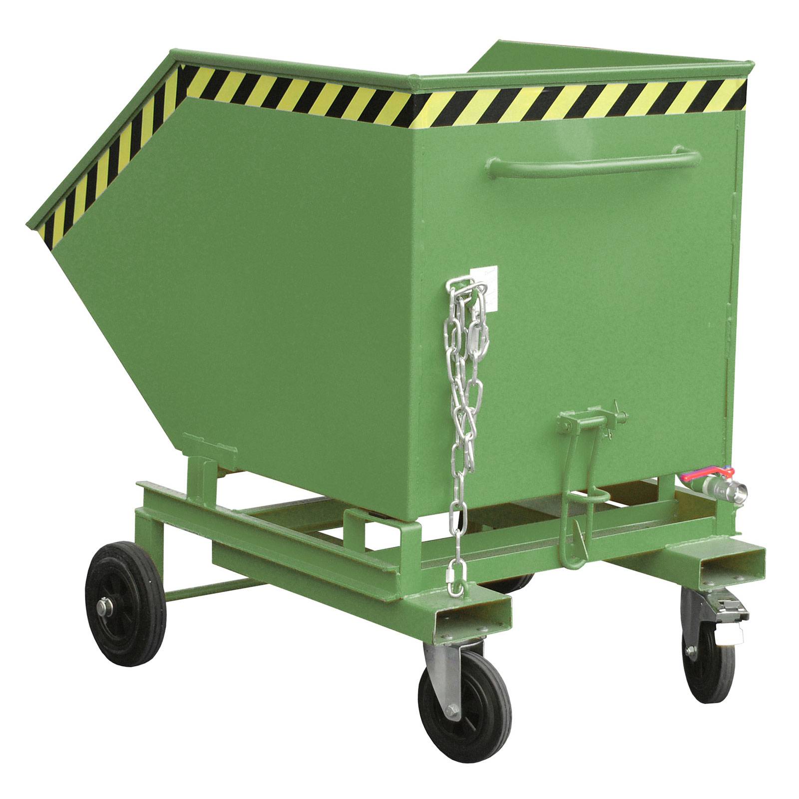 Späne-Kastenwagen SKW-ET 600, lackiert, Resedagrün