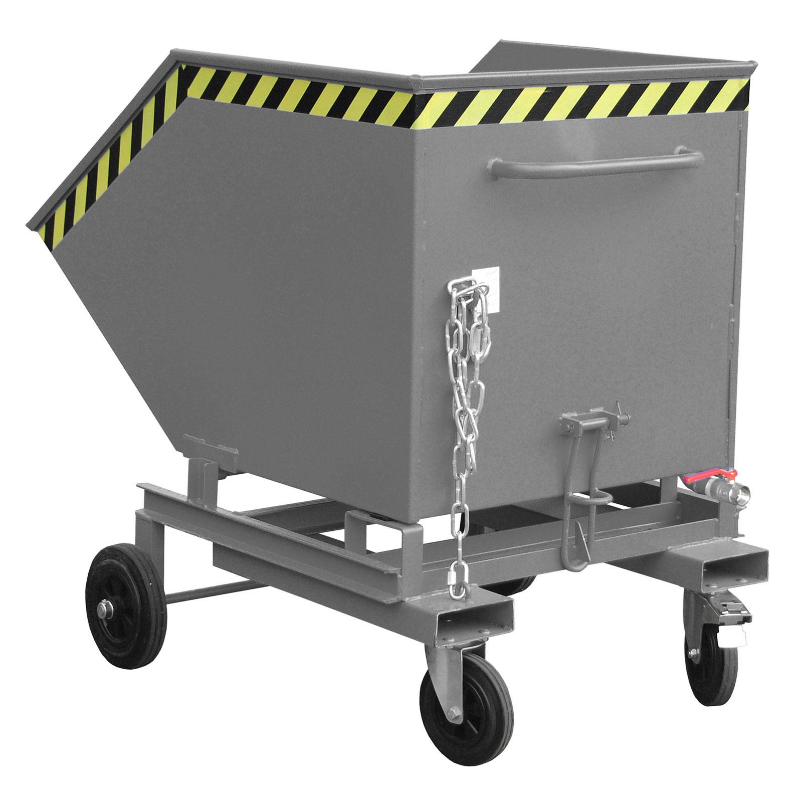 Späne-Kastenwagen SKW-ET 600, lackiert, Mausgrau