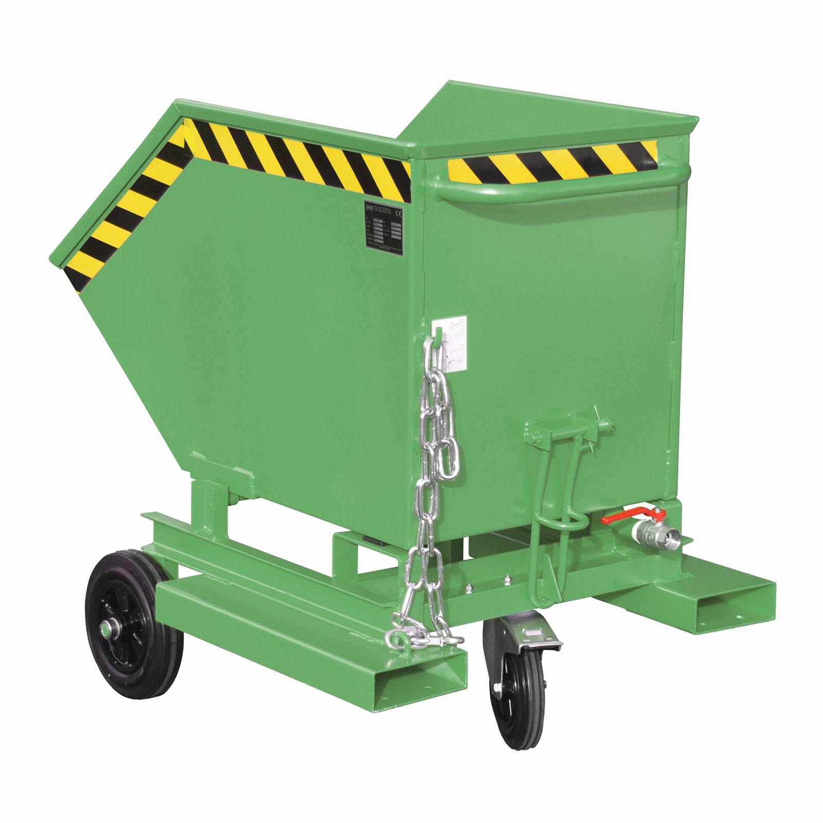 Späne-Kastenwagen SKW-ET 250, lackiert, Resedagrün