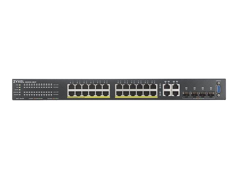 Zyxel GS2220-28HP - Switch - managed - 24 x 10/100/1000 (PoE+)