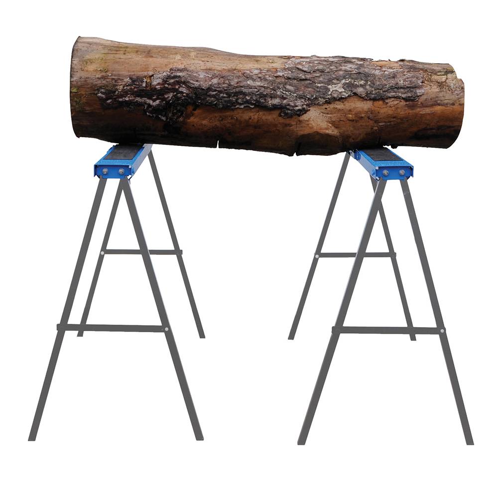 2 x Metall Sägebock 125 kg 100 mm