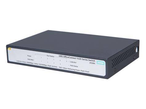 5P HP 1420-5G PoE+