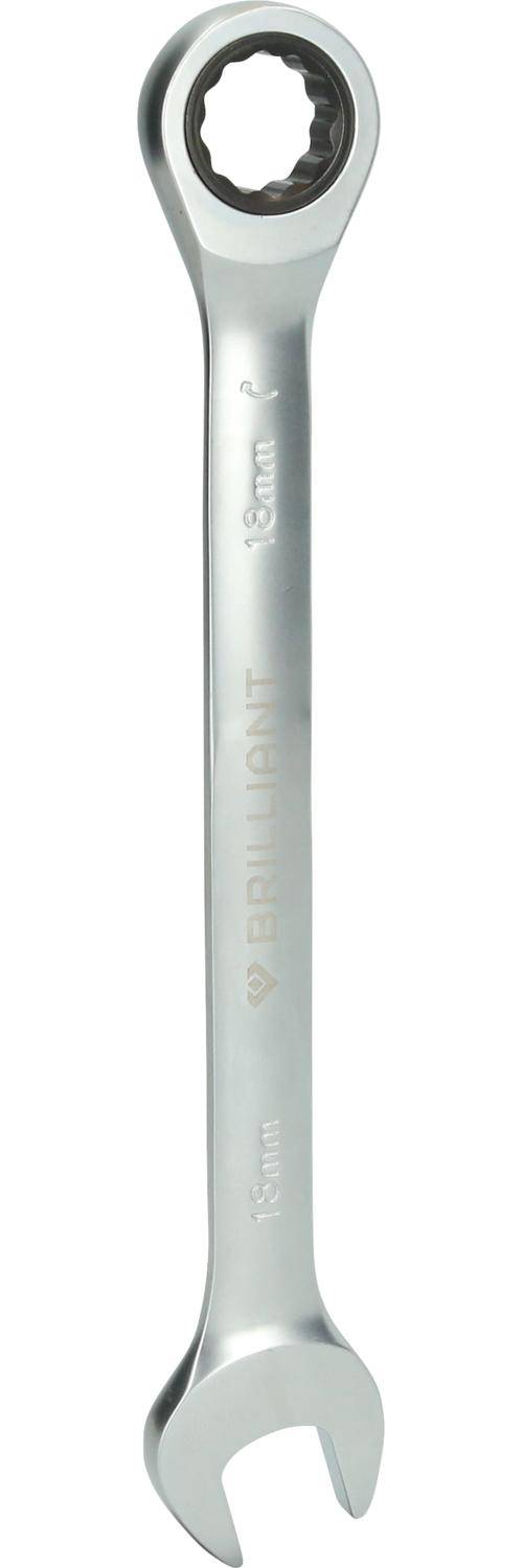 Brilliant Tools Ratschenringschlüssel, 18 mm