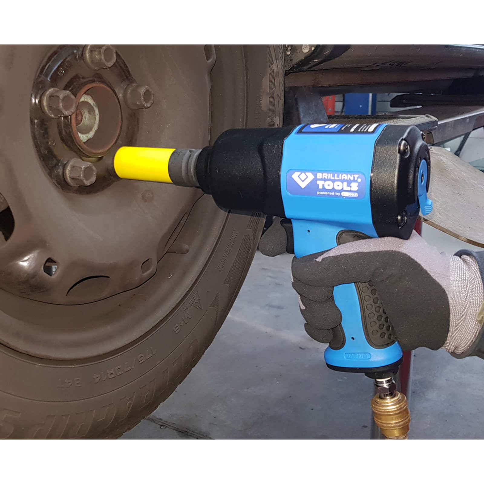 Brilliant Tools Druckluft-Schlagschrauber BT160100 3-Stufen, 1450 Nm - 1/2 Zoll