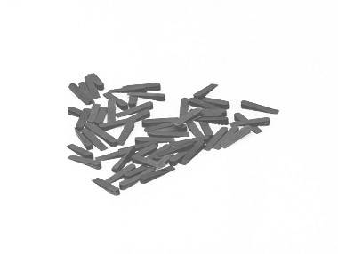 FLIESENKEILE, Kunststoff, 250St., 30x7x0-5mm