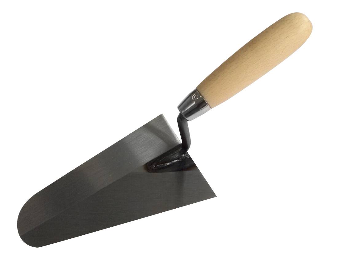 ITAL. KELLE, Stahl, rund, Holz, 180mm [RXA]