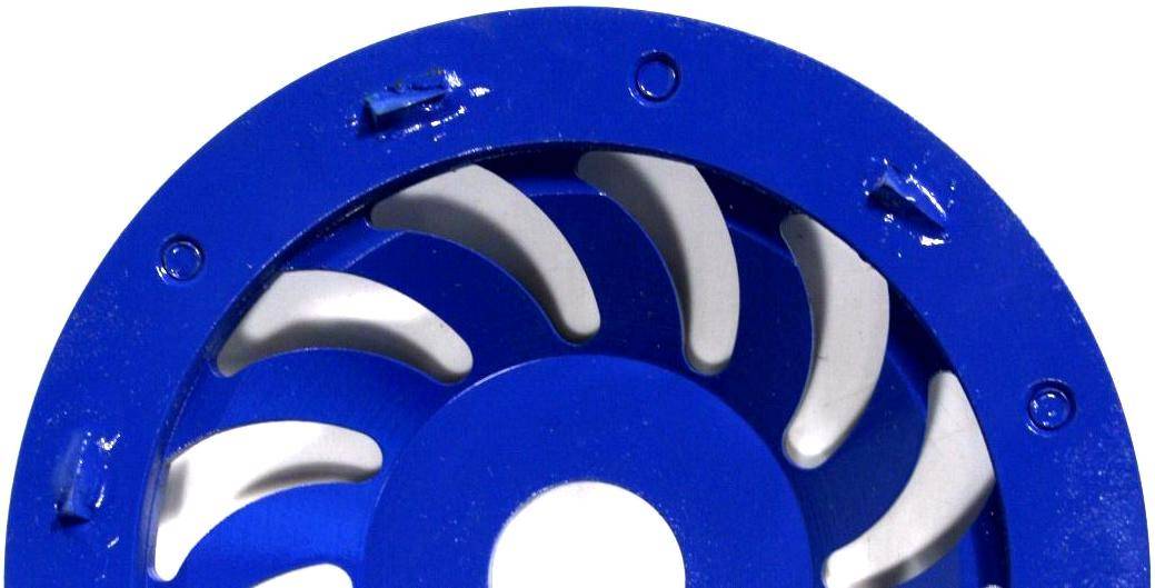 PK-DIAMANT-SCHLEIFTELLER, spitze Seg., Ø 125mm