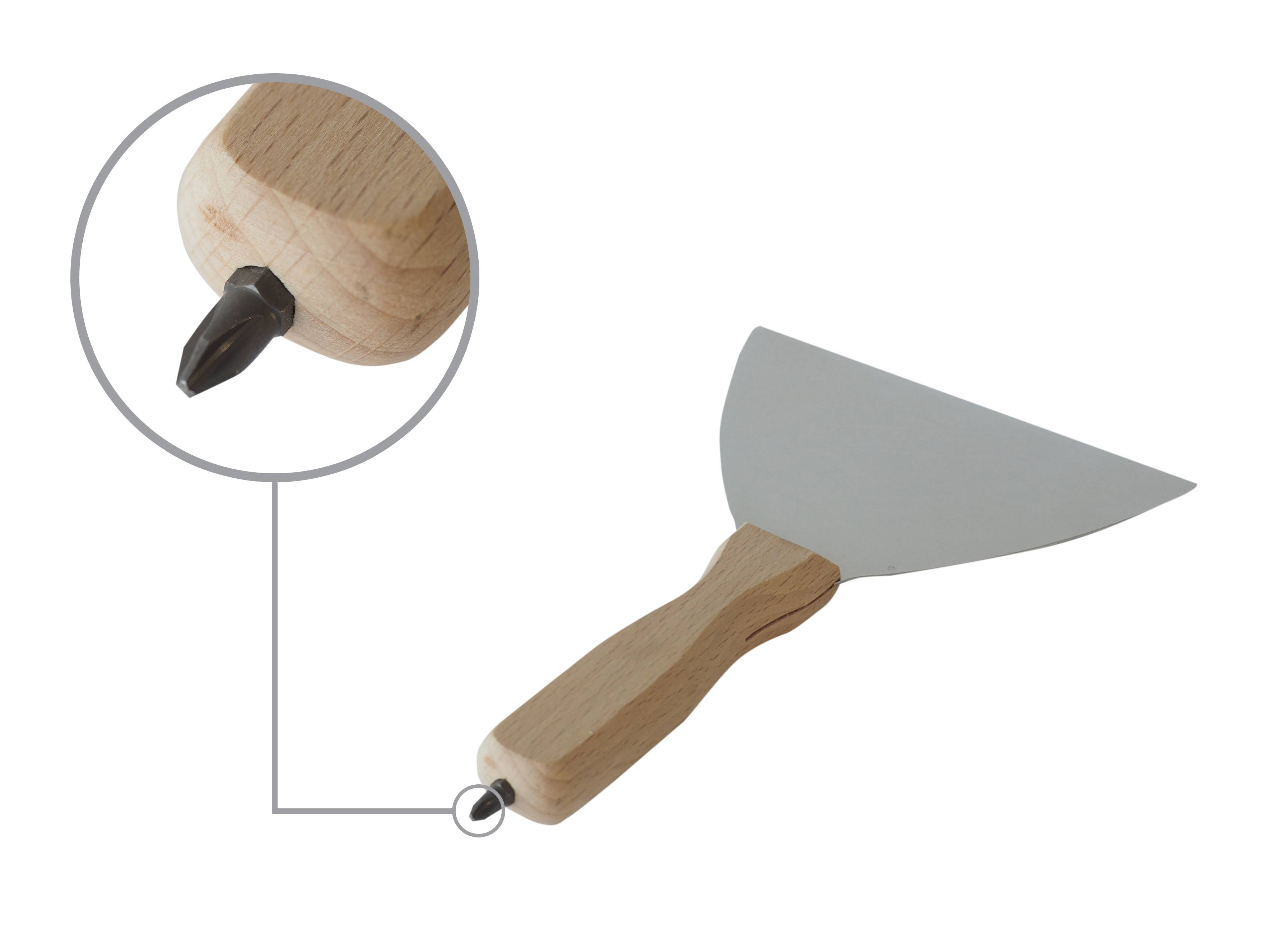 TROCKENBAUSPACHTEL rostfrei, Bit PH 2, 120mm