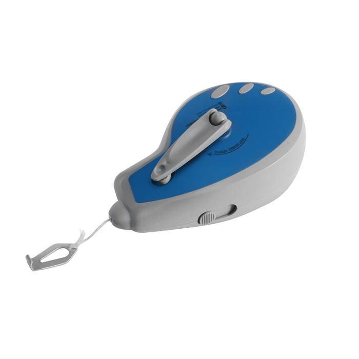 Schlagschnurgerät BASIC PLUS - Länge 30 Meter - Fassungsvermögen 100 g - gedrehte Polycottonschnur - Schnurdicke 1 mm