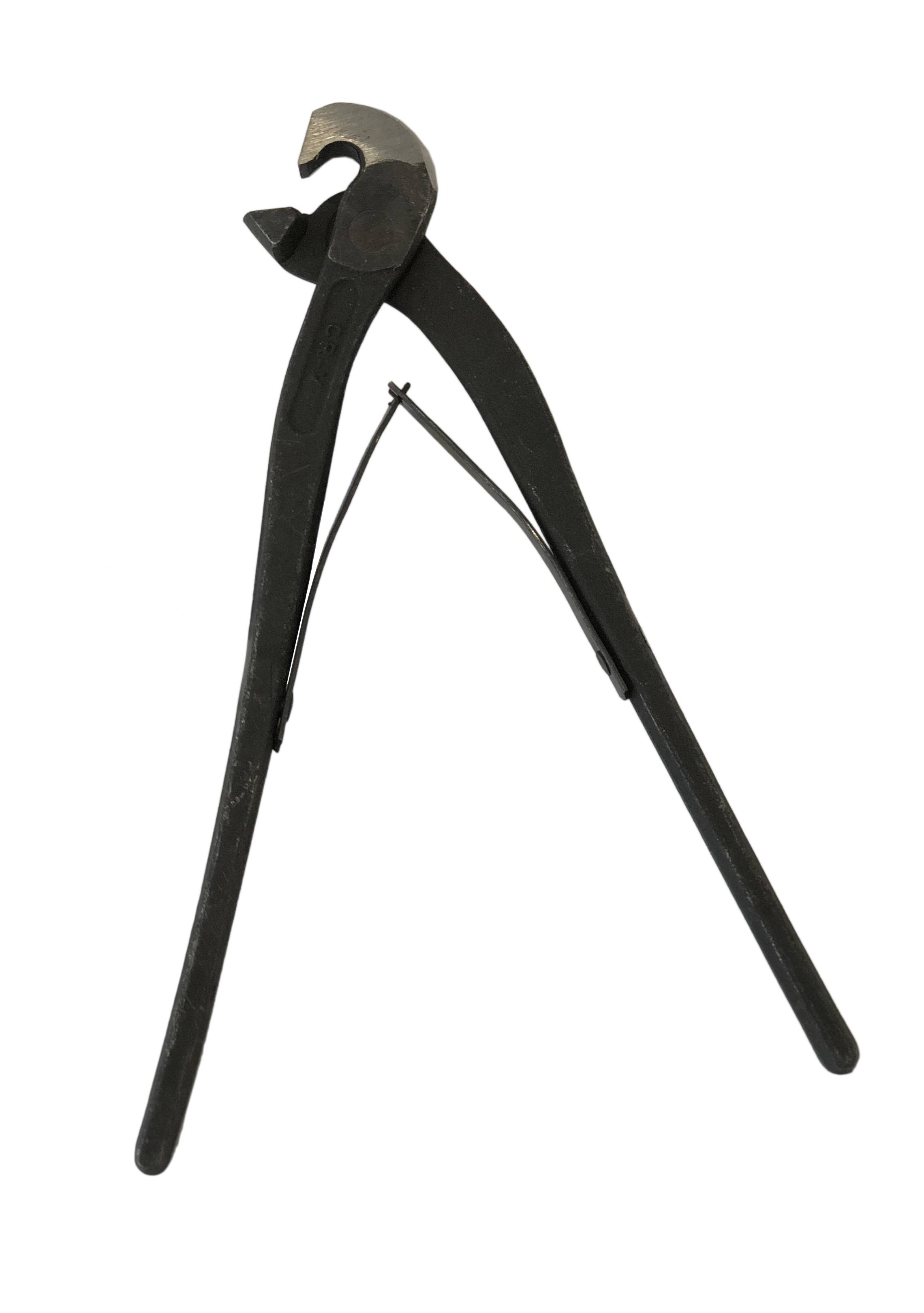 FLIESENLOCHZANGE mit Feder