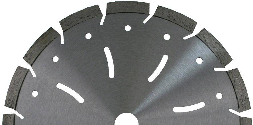 DIAMANTSCHEIBE, segmentiert, Lüftungsl., Ø 115