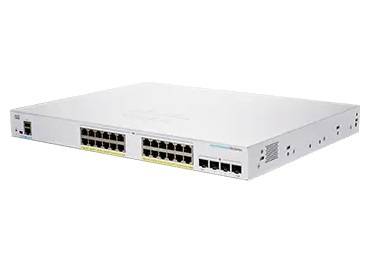 Cisco Business 250 Series CBS250-24FP-4G - Switch - L3 - Smart - 24 x 10/100/1000 (PoE+)