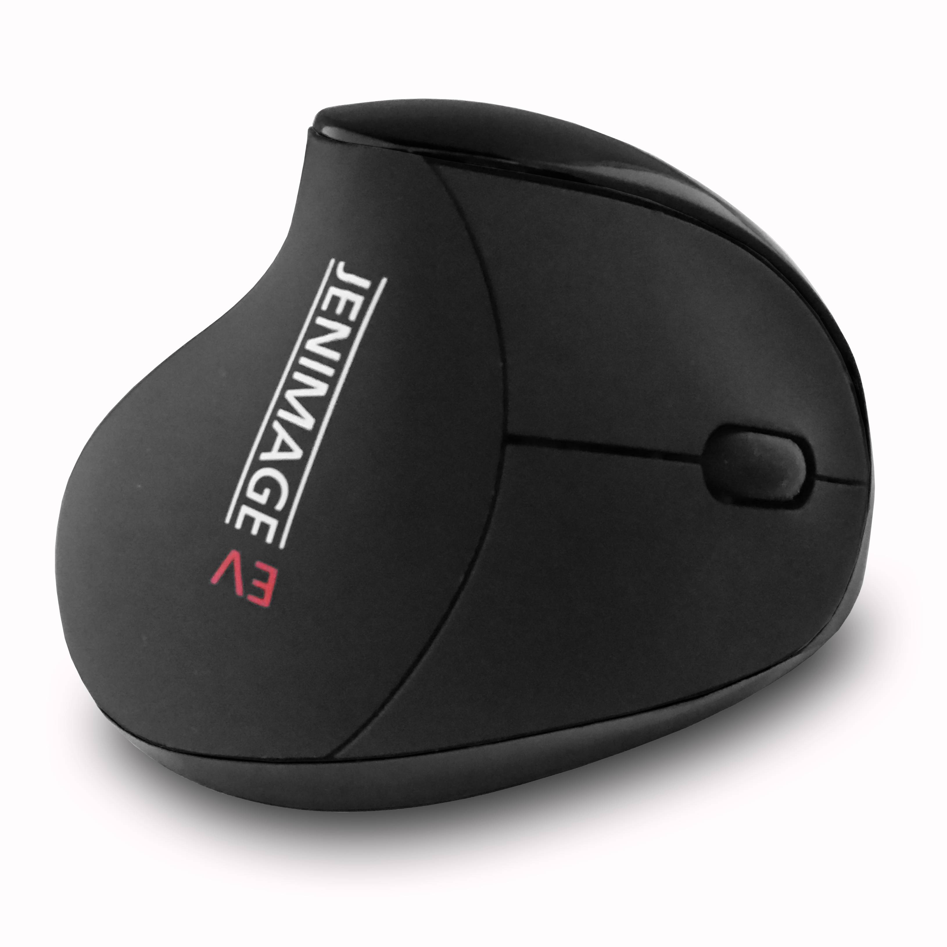QUINTA - JENIMAGE EV - Vertical mouse - ergonomisch - 5 Tasten - kabellos - kabelloser Empfänger (USB)