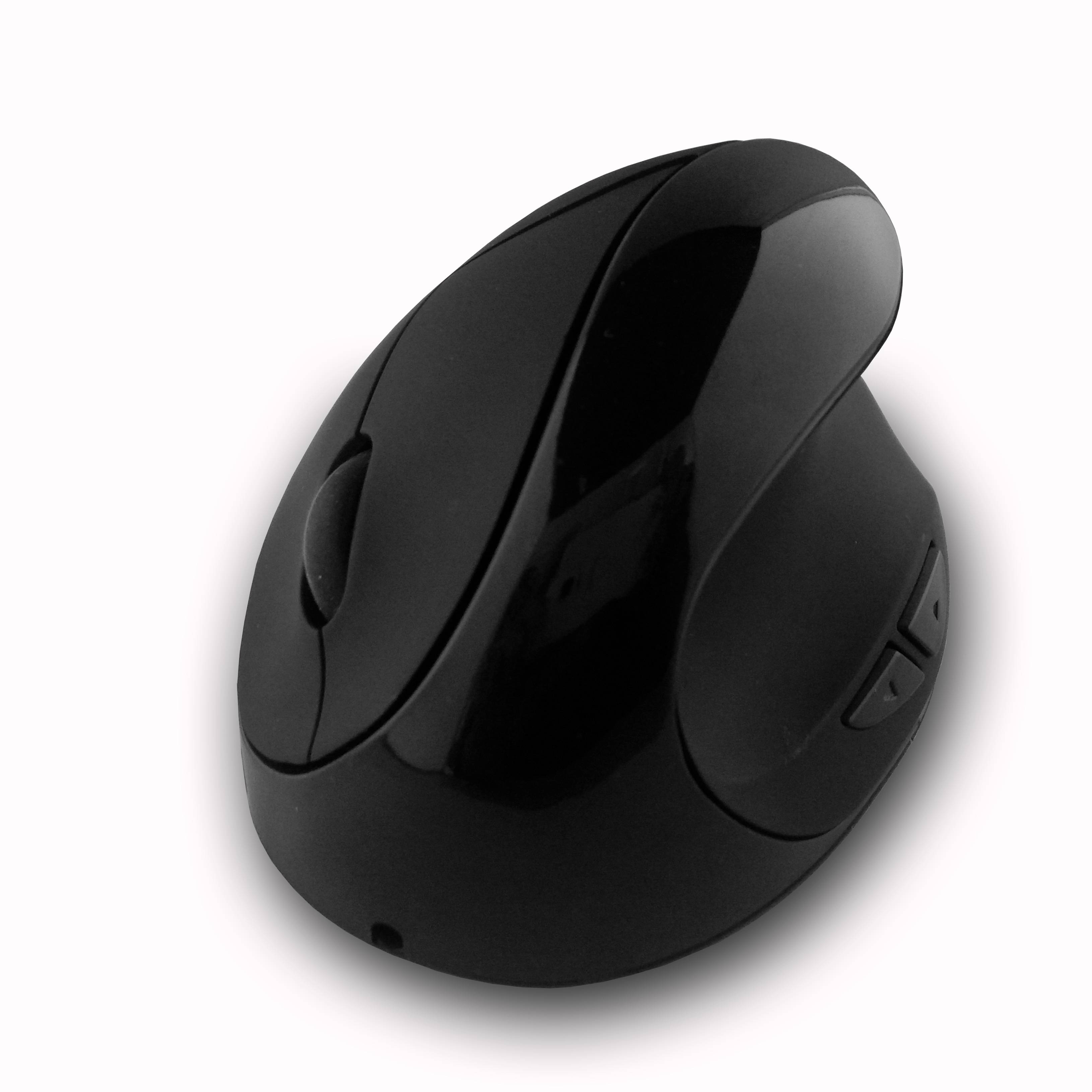 QUINTA - JENIMAGE EV - Vertical mouse - ergonomisch - 5 Tasten - kabellos - kabelloser Empfänger (USB)