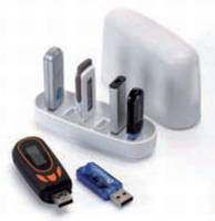 Exponent USB Carrier - USB-Flash-Laufwerk-Hülle - Kapazität: 6 USB-Flash-Laufwer