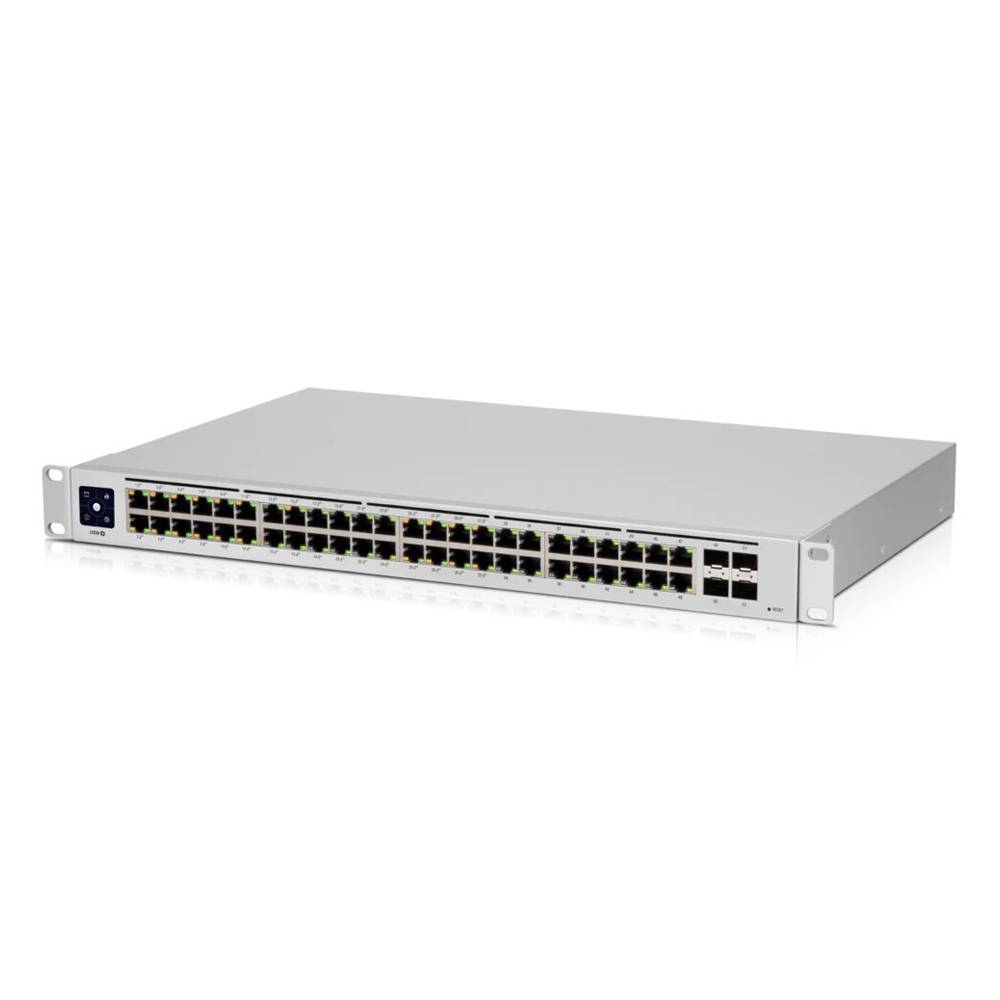 Standard 48-Port PoE Managed Switch 48x Gigabit Ethernet (32x PoE+, max. 195W), 4x SFP