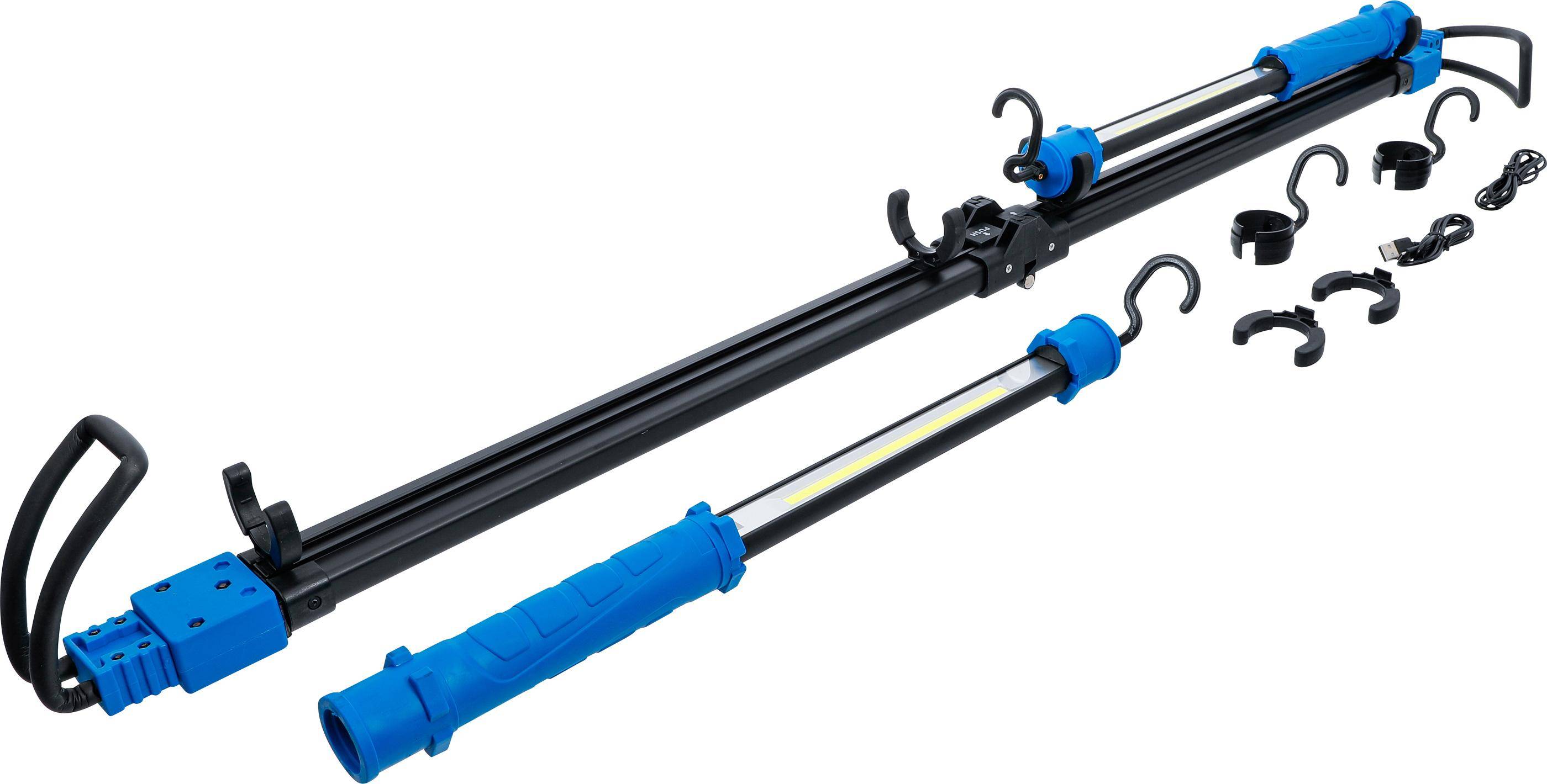 BGS technic COB-LED-Motorhauben-Leuchte mit Akku & Expanderhalterung