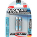ANSMANN Energy Phone - Batterie 2 x AAA - NiMH - (wiederaufladbar)