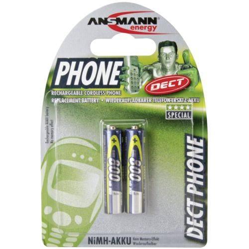 ANSMANN Energy Phone - Batterie 2 x AAA - NiMH - (wiederaufladbar)