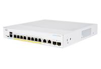Cisco Business 350 Series 350-8FP-2G - Switch - L3 - managed - 8 x 10/100/1000 (PoE+)