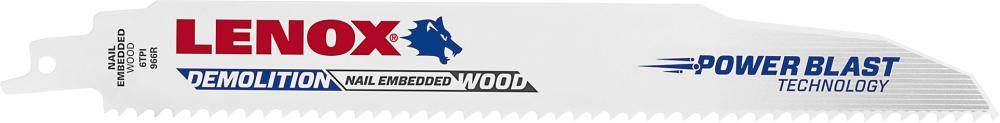 Säbelsägeblatt a. 5 Stck.229x22x1,6mm 10 Z Lenox