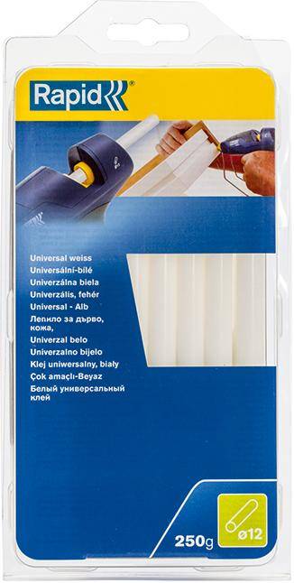 Klebesticks universal weiß Ø 12 x 190 mm 14 Stk. Blister Rapid