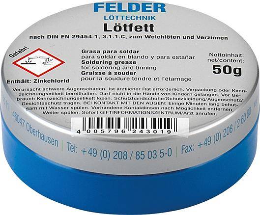 Lötfett 50 g Dose EAN 4005796243019