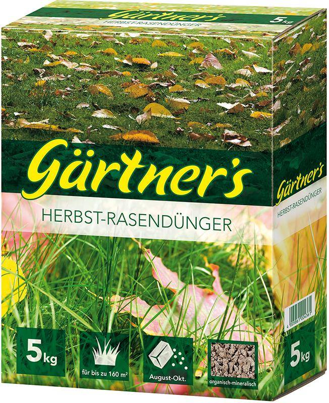 Herbst Rasendünger 5 kg - Artikel: 4005861004361
