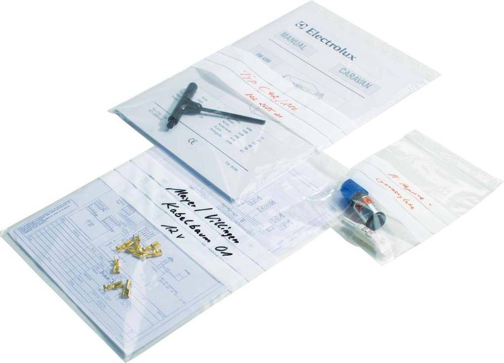 Druck-Verschlussbeutel 120x170mm,50my,VE1000 8160028