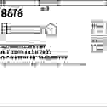 Sechskantschraube ISO 8676 VG M12x1,5x 60 10.9 100 Stück