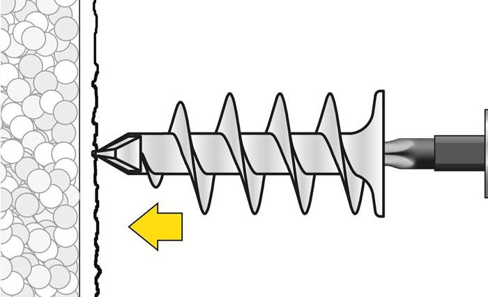 Isolationsdübel IPL 60 4,5-5mm TX 40 25St./VE,12VE/Umkarton CELO