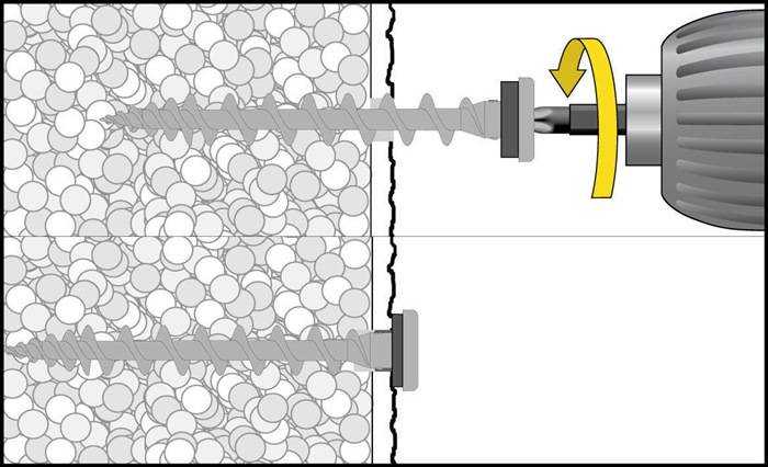 Isolierplattenschraube IPS 80 L.80mm verkehrsschwarz 50 St./Karton CELO
