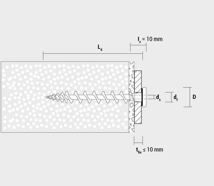 Isolierplattenschraube IPS 80 L.80mm kupferbraun 50 St./Karton CELO
